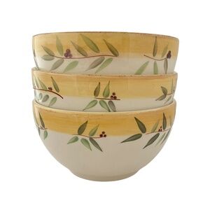 Soup/Cereal Bowl Brittany by CRATE & BARREL Set of 3